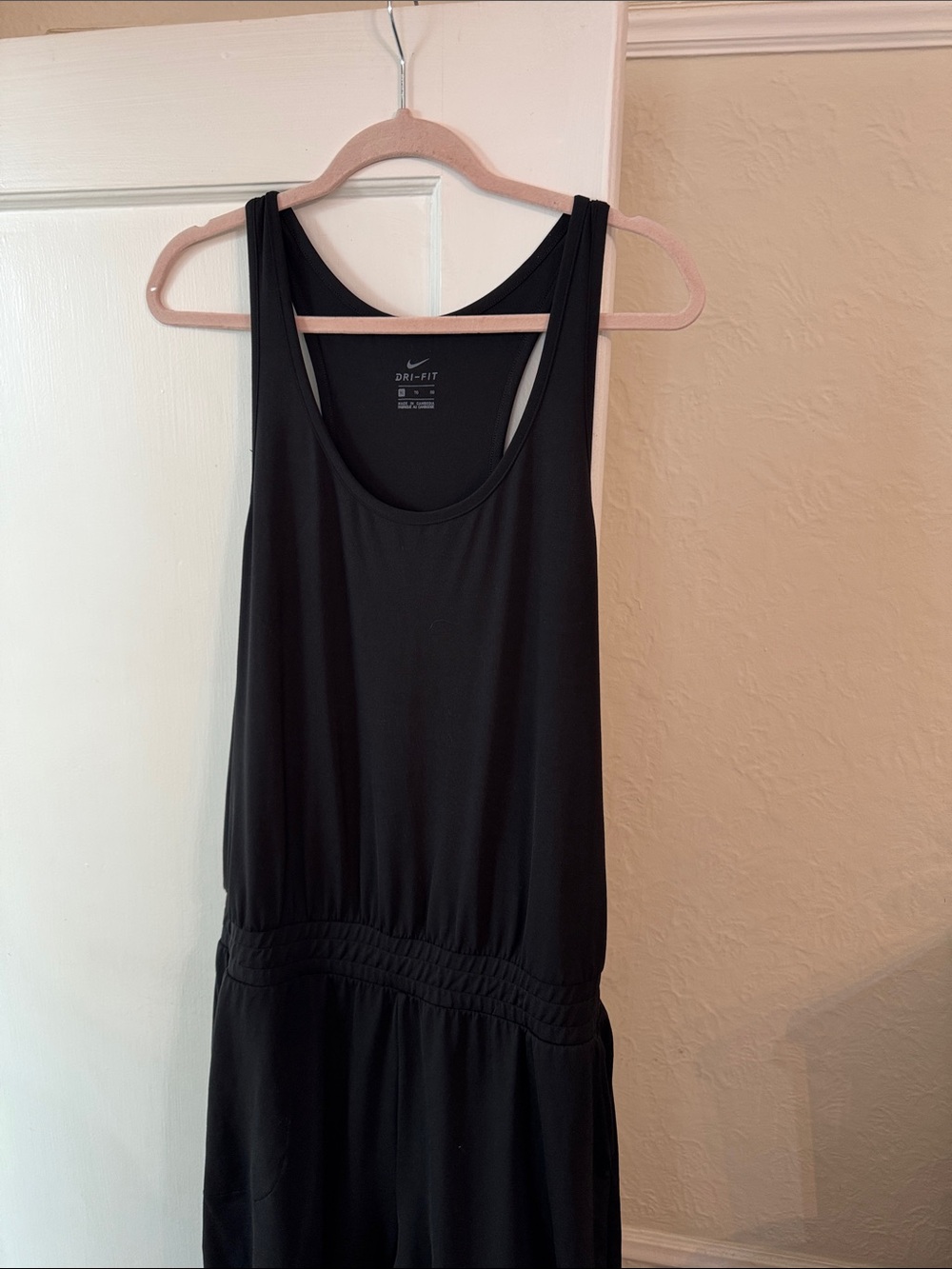Nike Dri-FIT Ankle Length Racerback Athleisure Romper/Jumpsuit with Pockets